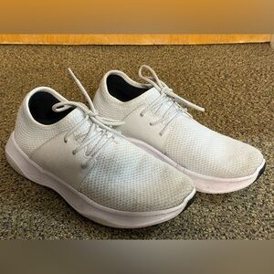 Vessi white-gray, weather-resistant sneakers